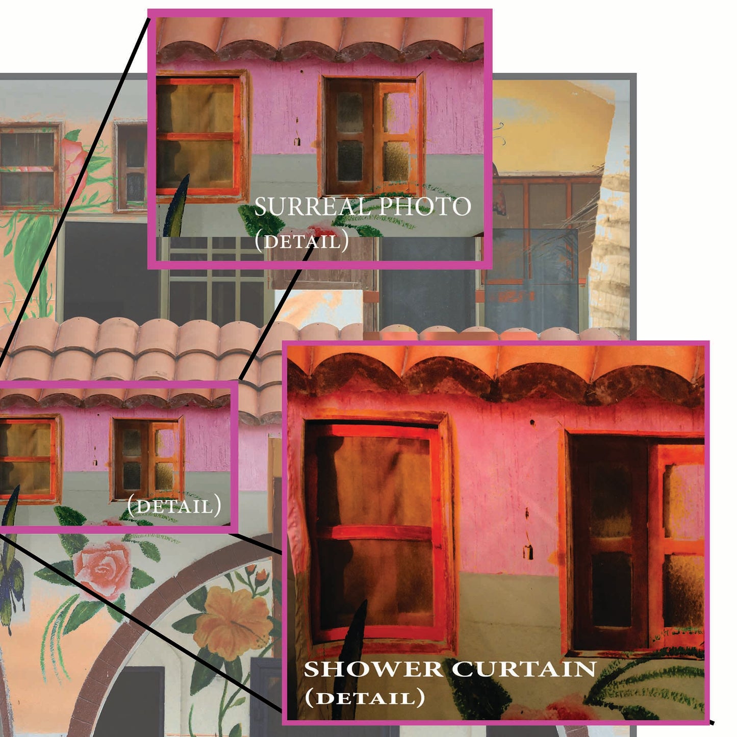 Windows and Doors Shower Curtain