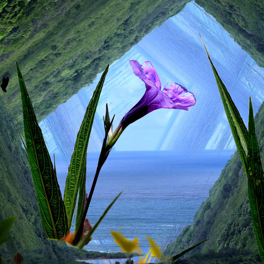 Costa Rica Flower Shower Curtain